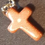 Goldstone (brown) Cross  Buy-One-GIVE-One