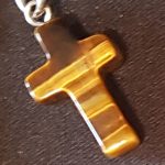 Tiger's Eye (brown & gold) Cross  Buy-One-GIVE-One